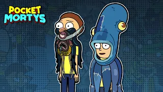 Pocket Mortys Multiplayer - PvP #72 vs an old friend with off meta mortys