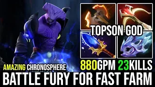 Faceless Void With BF Build so Freaking OP - Topson Super Chrono He's Everywhere 23KIlls 7.20 Dota 2