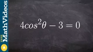 Learn how to find all the solutions to a trigonometric equation