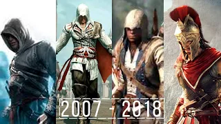 Эволюция серии игр Assassin's Creed | 2007 - 2018