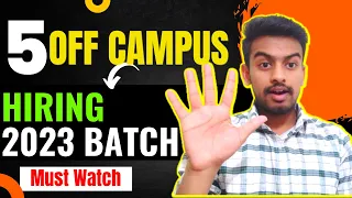 Biggest Hiring | Latest Off Campus Drive 2023 | Deloitte | 2021 | 2022 | 2023 Batch | Kn Academy