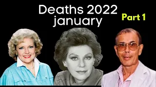 Who Died: January 2022 | Celebrities Who Died in 2022 Part 1