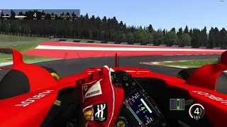 Assetto Corsa - Red Bull Ring GP - SF70H - RSR World Record 1:03.870 ( No Assists)