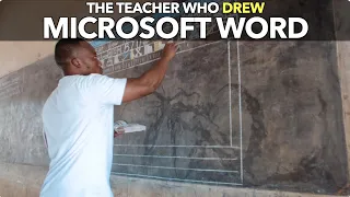 The Teacher Who Drew Microsoft Word