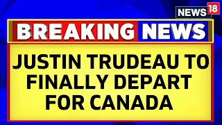 Canadian PM Justin Trudeau Plan Fixed And Cleared To Fly , Likely To Depart This Afternoon | News18