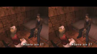 My Silent Hill 1 - Restauration Project ( AI Upscaled textures ) Comparison 1