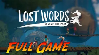 Lost Words: Beyond the Page | Complete Gameplay Walkthrough - Full Game | No Commentary