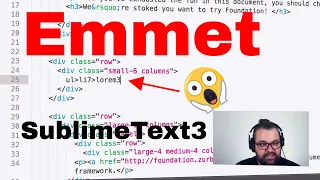 Emmet Plugin for Sublime Text 3