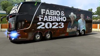 FÁBIO & FABINHO SERTANEJO 2023 NO BUS TOP SHOW