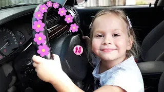 We are in the Car | Wheels On The Bus Song Nursery Rhymes & Kids Songs by Nika Kid