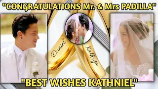 DANIEL Padilla and KATHRYN Bernardo (wedding Announcement)