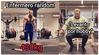 Desconocido levanta 430kg POR DIVERSIÓN 🙄 | André y sus levantamientos