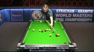 2019 World Masters - Last 128 - Dave Fernandez (Eng) v Hiten Patel (Ind)