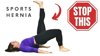 Stop Doing Single Leg Bridge Exercises For Sports Hernia (Try This)