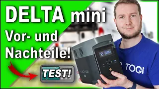 TEST: EcoFLow Delta MINI 882Wh 🔋 VOR- und NACHTEILE dieser Powerstation | Solargenerator | Review