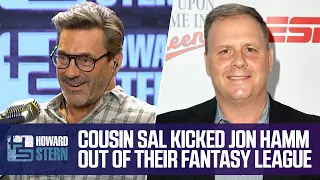 How Jimmy Kimmel’s Cousin Sal Kicked Jon Hamm Out of Their Fantasy Football League