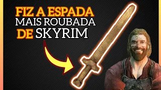 SKYRIM - CRIEI UMA ESPADA COM 1 MILHÃO DE DANO #skyrim