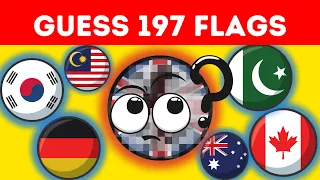 Guess All the 197 Flags of the World in 3 Seconds! | Guess the Flag Quiz 2024