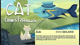 Cat Goes Fishing Zub catch tutorial