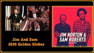 Jim and Sam 2020 Golden Globes