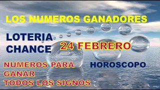 Números para hoy 24 de Febrero 2020 - Loteria, chance, chontico, sorteos