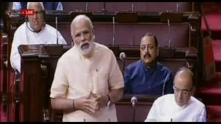 PM Narendra Modi makes farewell speech for retiring MPs in Rajya Sabha