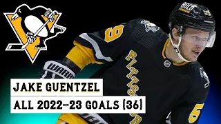 Jake Guentzel (#59) All 36 Goals of the 2022-23 NHL Season