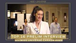 Miss Universe Canada FULL Closed Door Interview (71st MISS UNIVERSE)