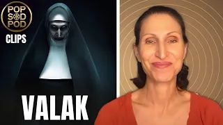 Bonnie Aarons on Being Cast as THE NUN | Popcorn and Soda Clips