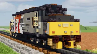 Minecraft British Rail Class 37 Europhoenix Tutorial