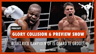 GLORY Collision 6 Preview Show | COOKIE OSARO te groot voor RICO VERHOEVEN?