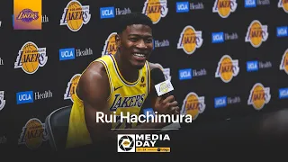 Lakers Media Day 2023 - Rui Hachimura Press Conference