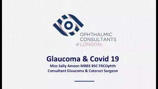 OCL Webinar - Glaucoma and Covid-19 - Sally Ameen