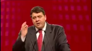 Sigmar Gabriel   Fr  Merkel ist Geschäftsführerin einer neuen Nicht Regierungsorganisation # AfD