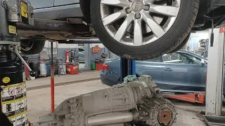 2010 AUDI A4 B8 2.0 TFSI AUTOMATIC TRANSMISSION REMOVAL