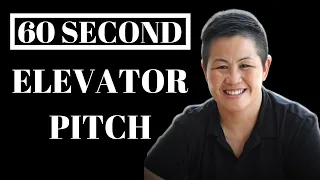 60 second elevator pitch | Answering "TELL ME ABOUT YOURSELF" Interview Question!