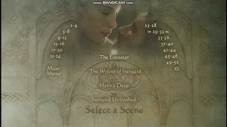 The Lord of the Rings: The Two Towers DVD Menu Walkthrough (Disc 1)