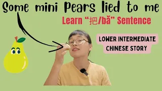 Learn 把/bǎ sentence in Chinese with a story | comprehensible input Chinese | TPRS | low intermediate