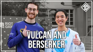 Berserker and Vulcan FACE OFF right after their match!