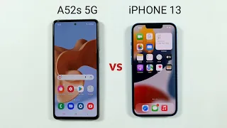 Samsung A52s 5G vs iPhone 13 | SPEED TEST