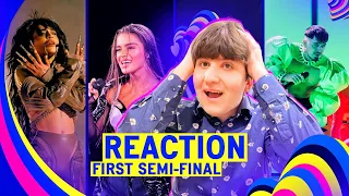 REACTION to the Semi-final 1 - Second Rehearsals -  Eurovision 2023 🇬🇧