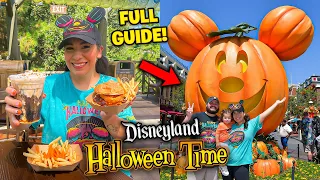 🎃 HALLOWEEN TIME At DISNEYLAND 2023! | WHAT TO KNOW BEFORE YOU GO! | Food, Characters + MUCH MORE!