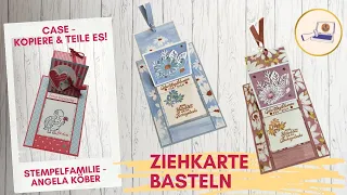 Anleitung - Ziehkarte zum Geburtstag - Stampin'Up! - Charmante Gänseblümchen