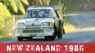 WRC Rally of New Zealand 1986