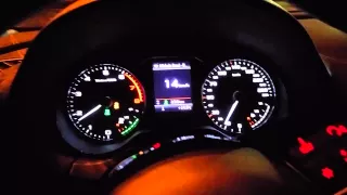 Audi A3 g-tron Test Acceleration 0-100 Km/h