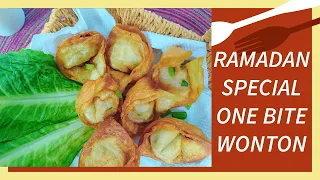 Ramadan Snack| Iftar Recipes | wonton Recipe |Ramzan Special