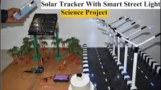 New Science Project, Solar Tracking With Smart Street Light Project, Inspire Award Project #science