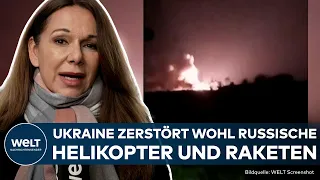 UKRAINE-KRIEG: Kiews Truppen zerstört offenbar russische Waffendepots auf der Krim! Das wissen wir