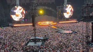 Yellow by Coldplay at Cardiff 7th June 2023