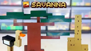 LEGO Minecraft savanna update biome vote 2018!